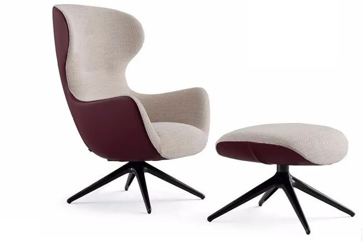 Personalizzat Saqajn tal-metall Pultruna U Ottoman